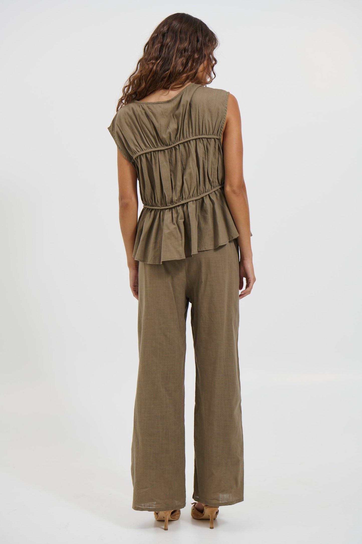 Cara Set Khaki - FINAL SALE