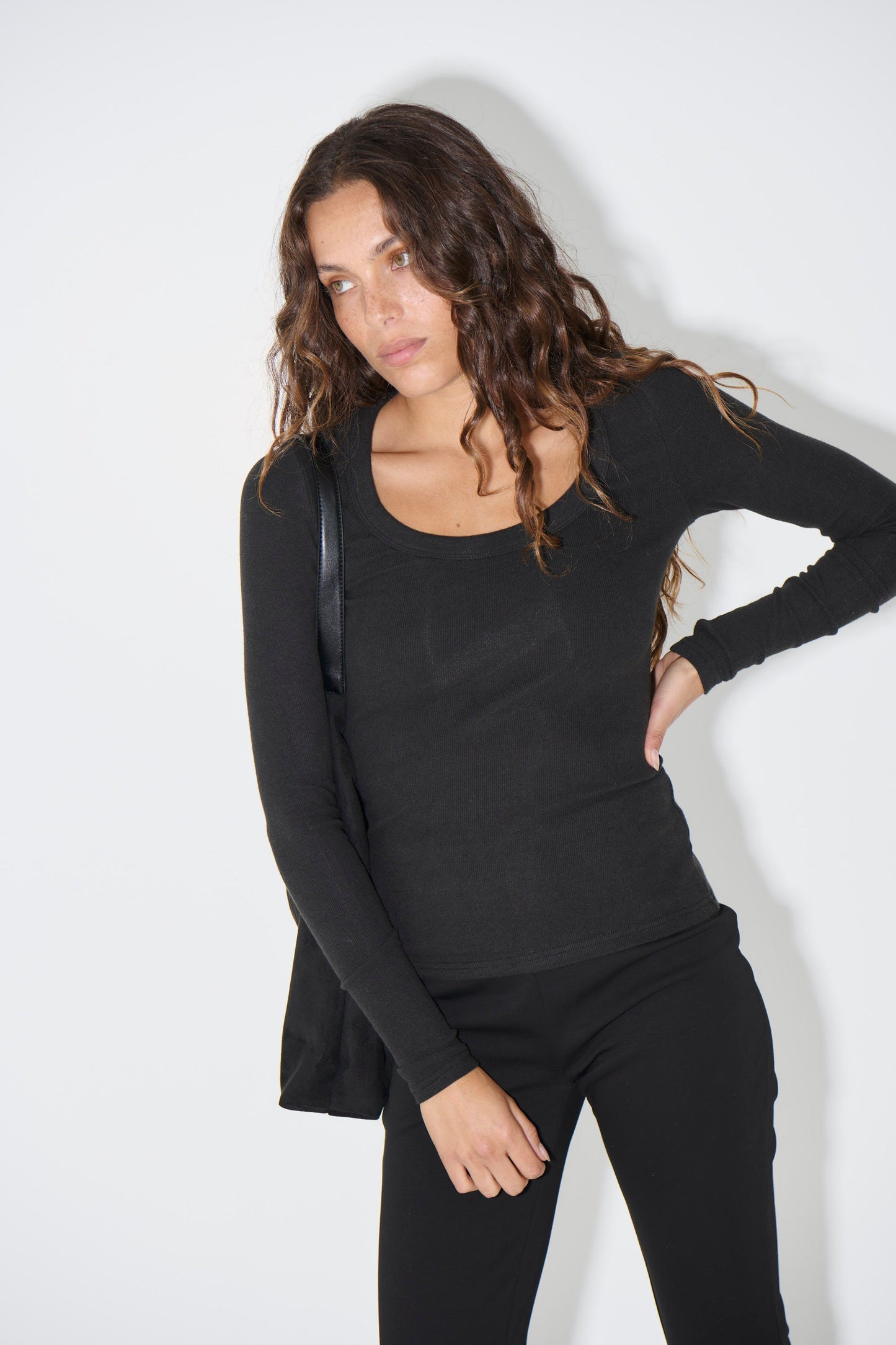 Giselle Long Sleeve Black - FINAL SALE
