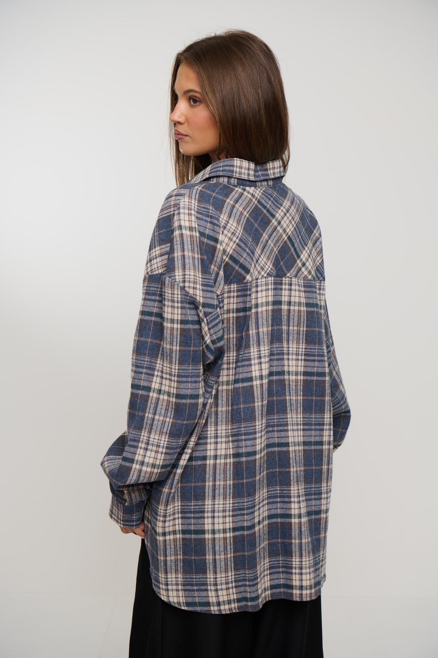 Clarity Shirt Ash Plaid