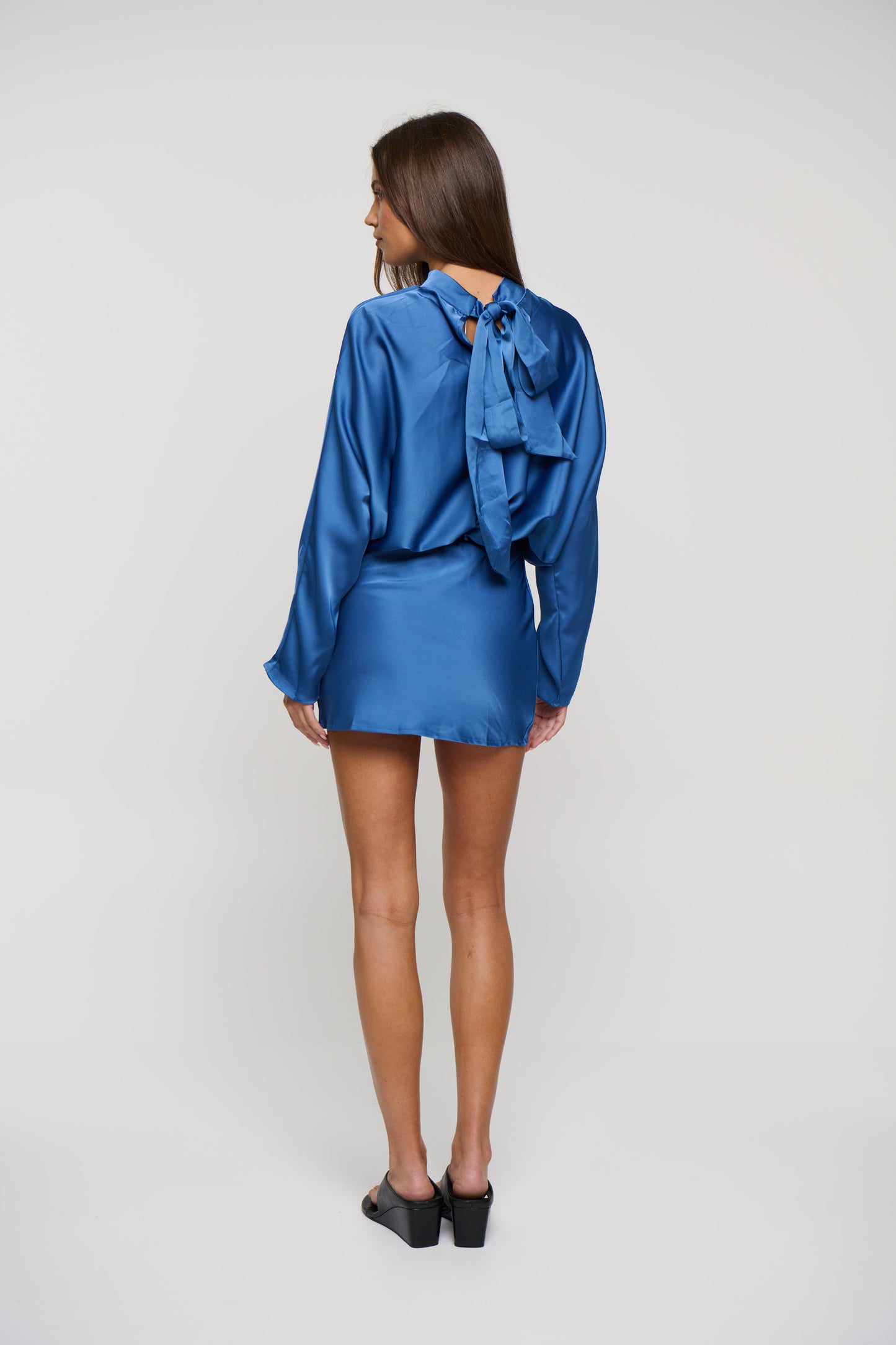 Billie Mini Dress Navy - FINAL SALE