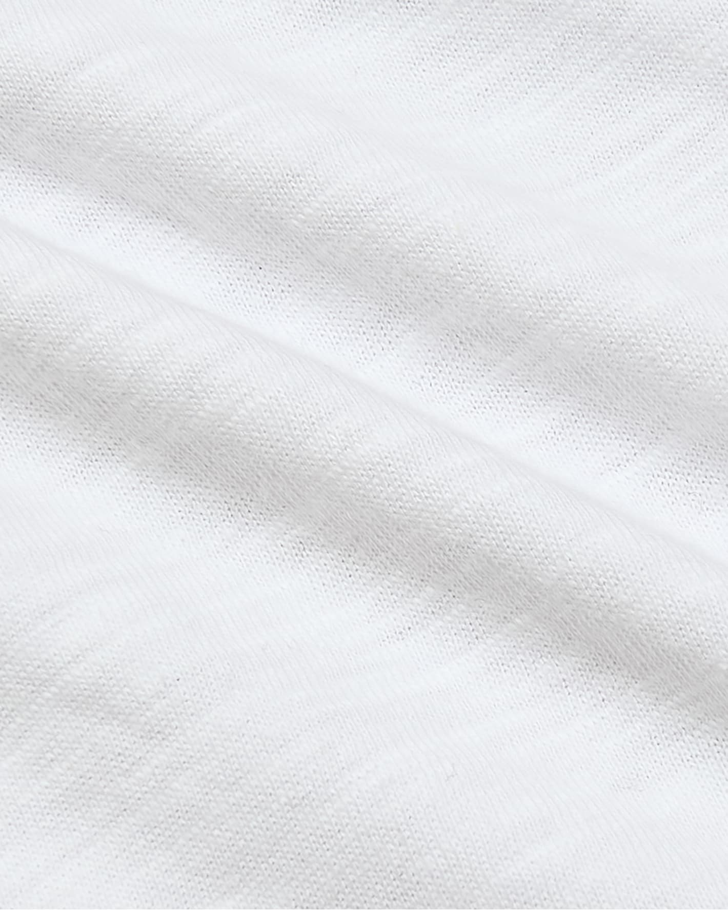 Womens White Slub Scoop Neck Tee 2-Pack