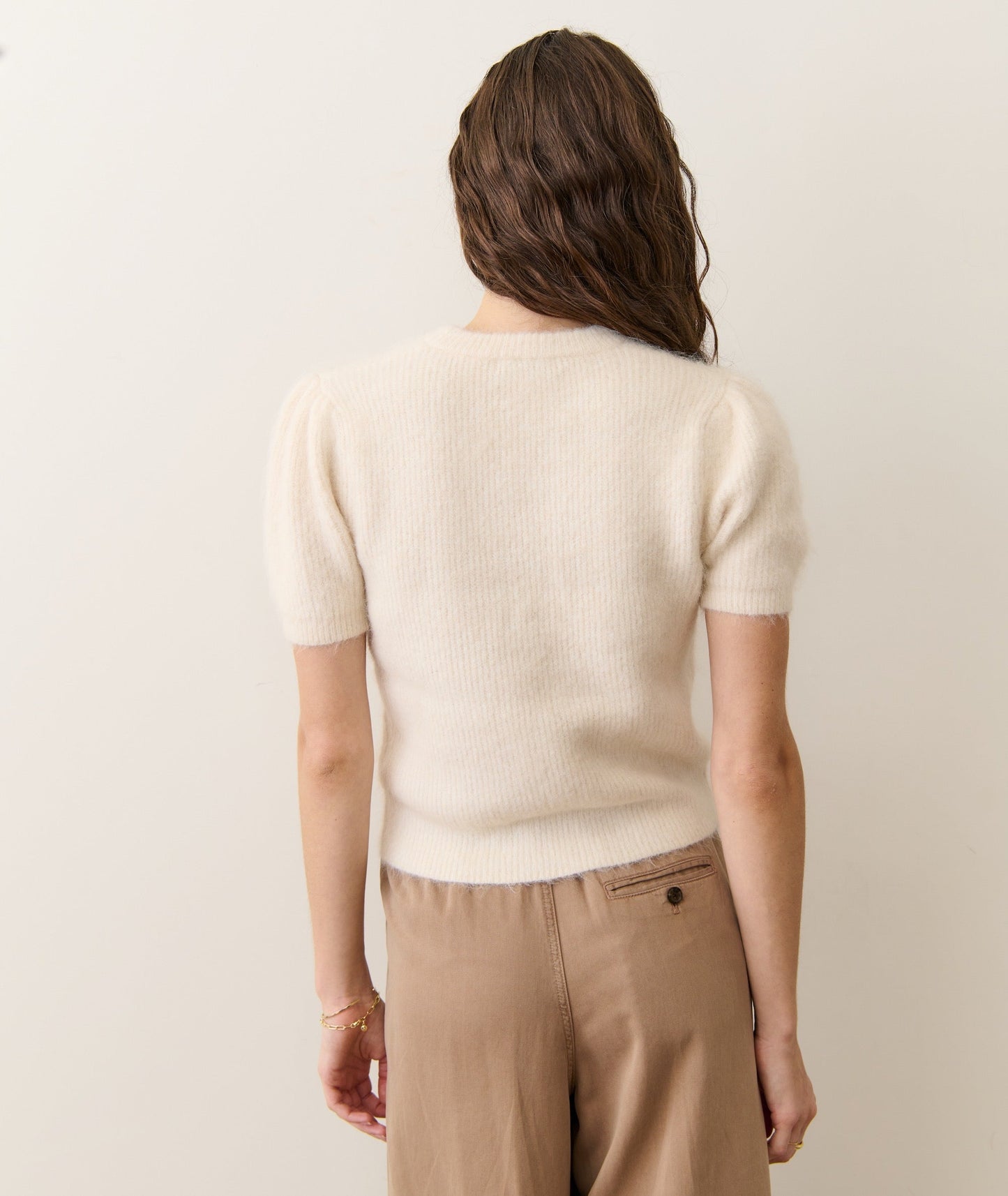 Suri Alpaca Puff Sleeve Sweater