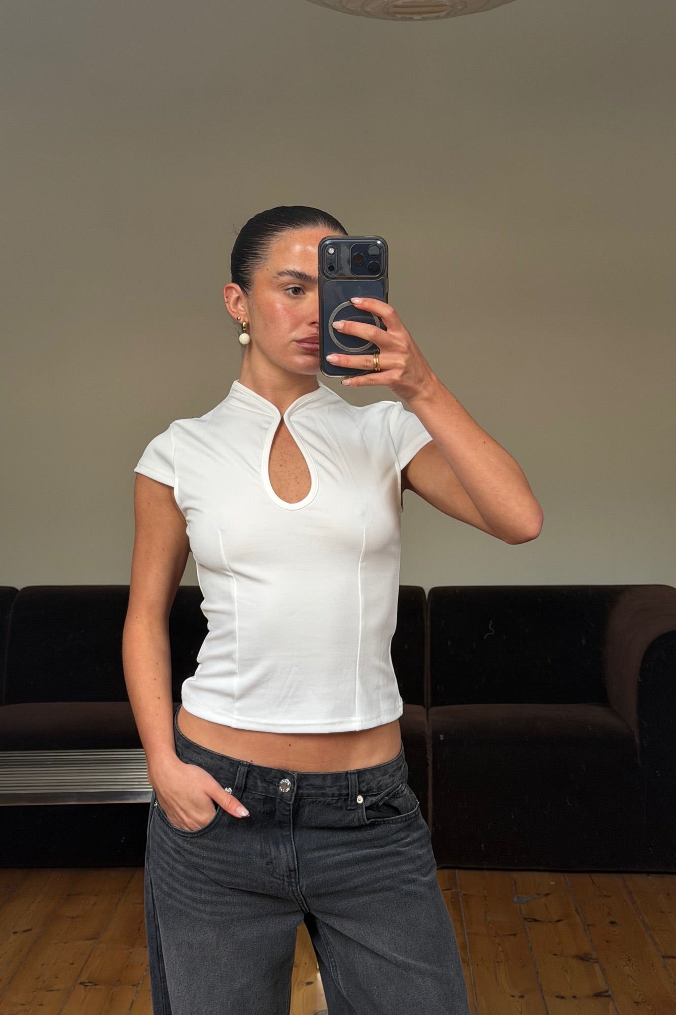 Kirstin Top White