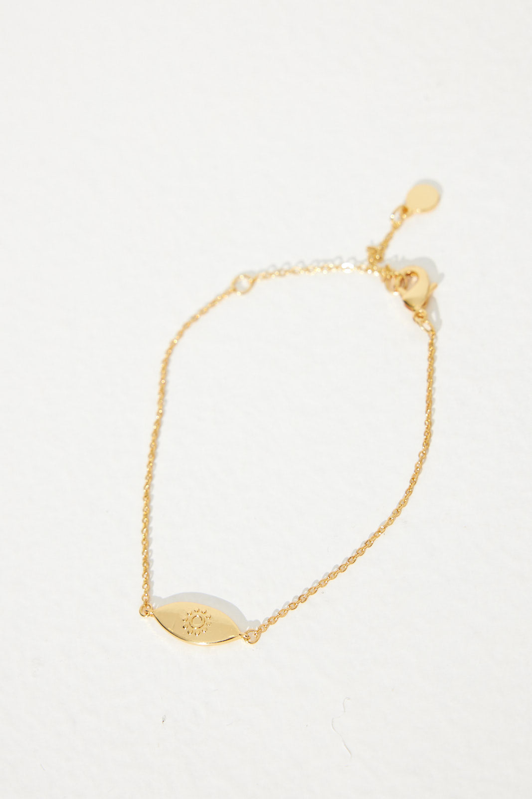 Evil Eye Bracelet Gold