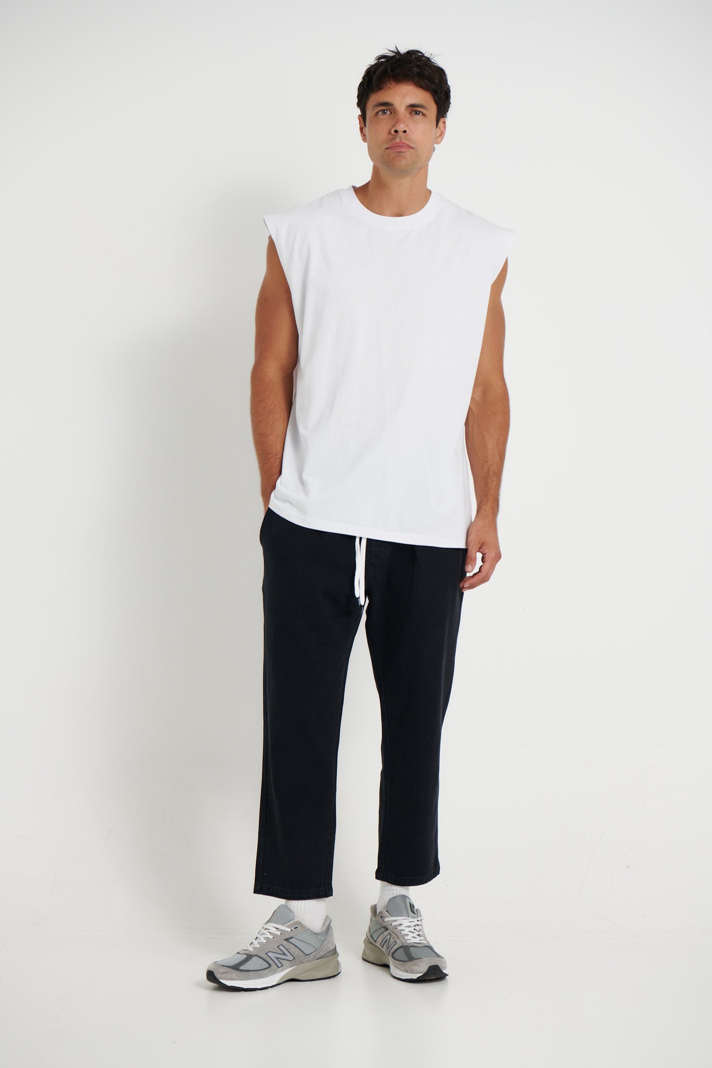 Luke Heavyweight Tank White