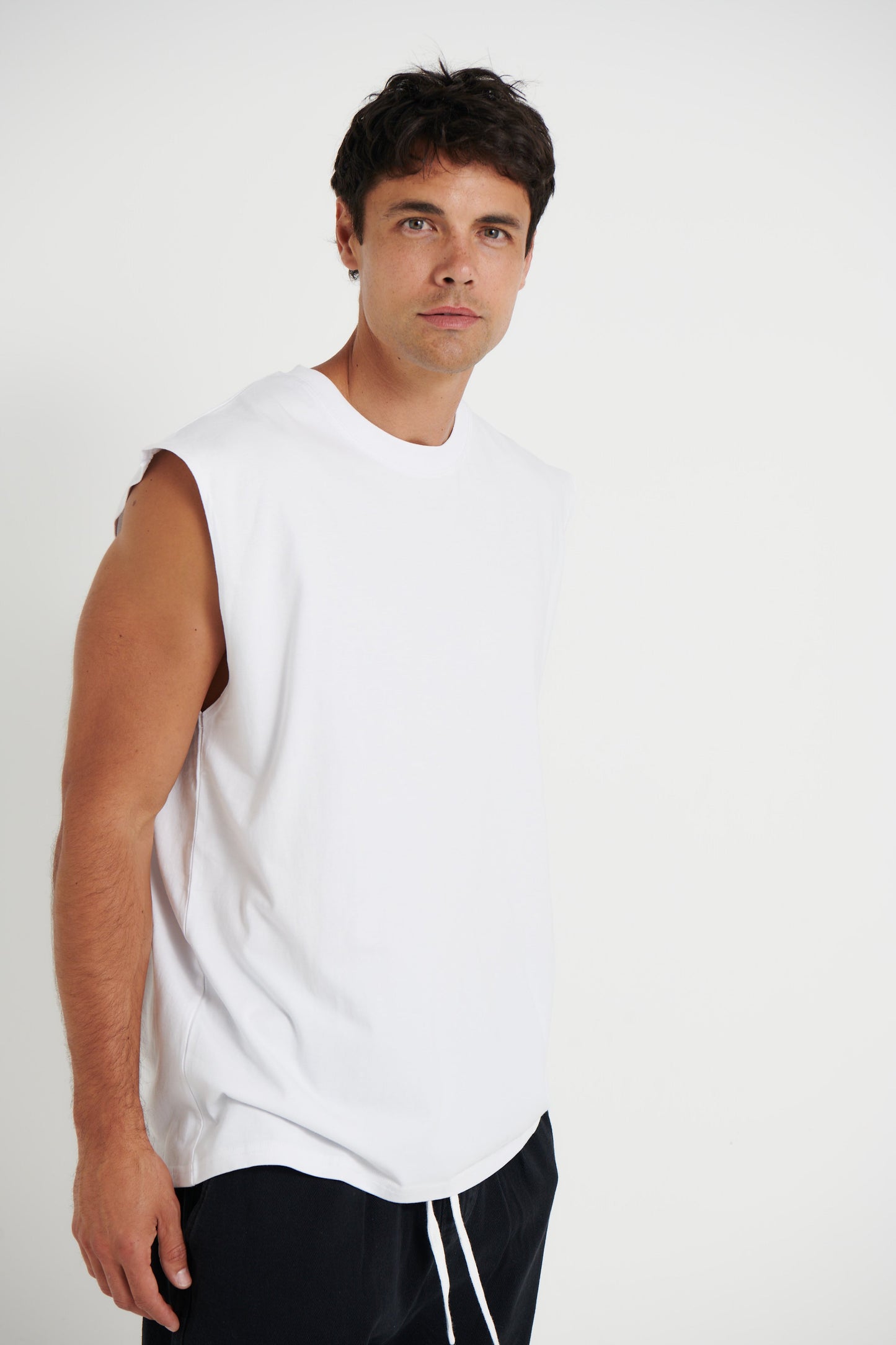 Luke Heavyweight Tank White