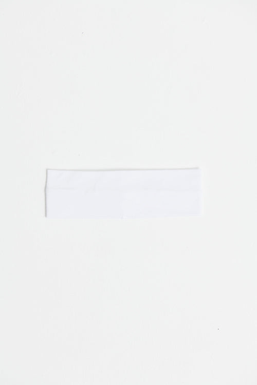 Cotton Headband White
