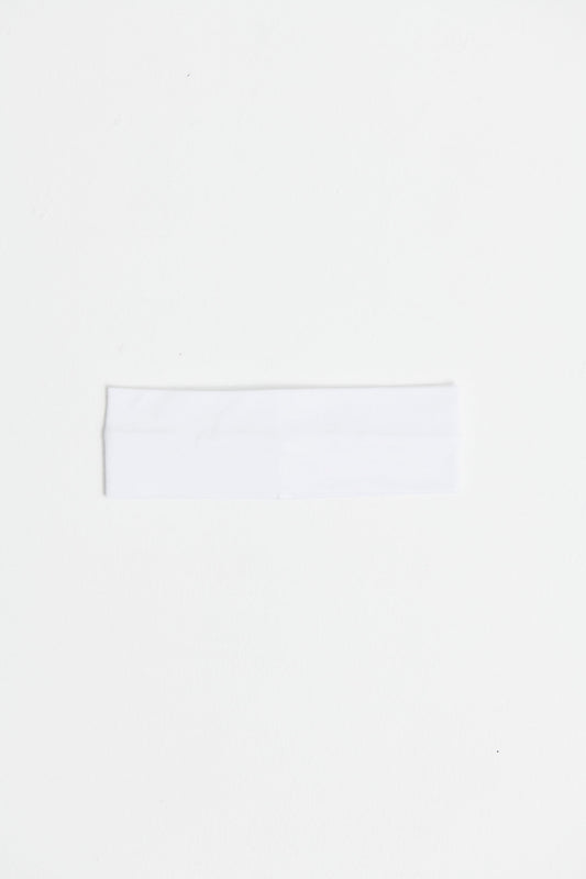 Cotton Headband White