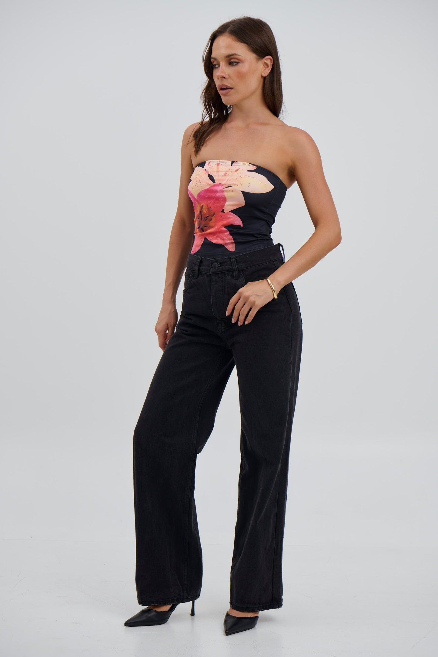 Florence Top Black - FINAL SALE