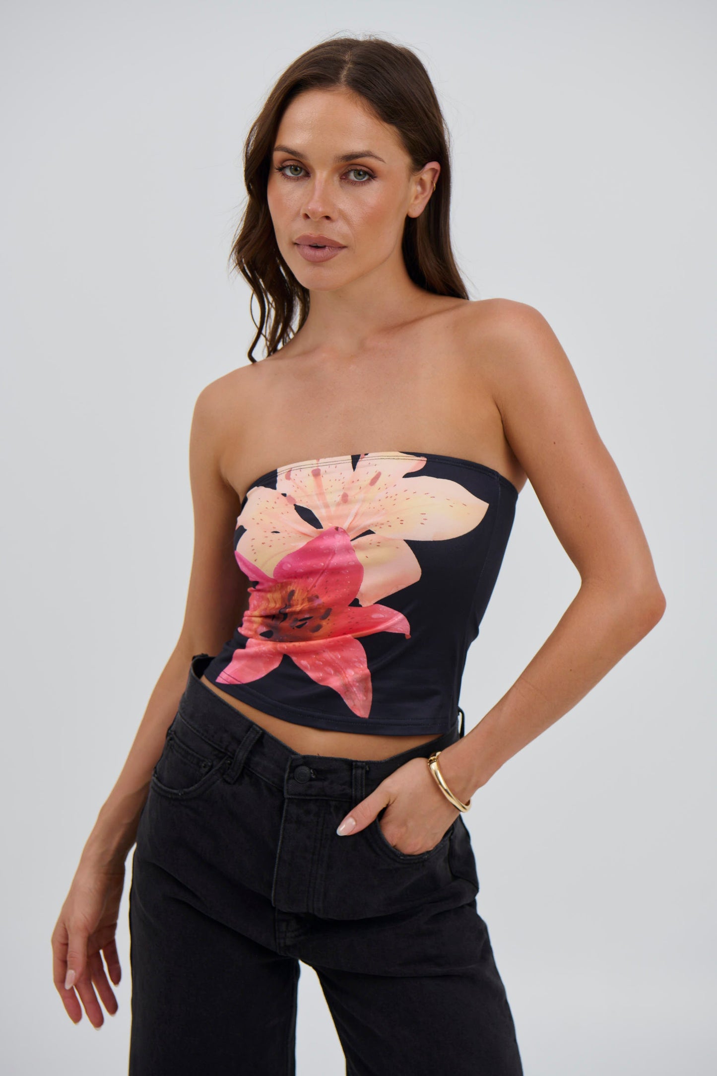 Florence Top Black - FINAL SALE