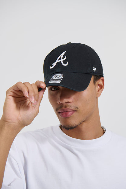 Atlanta Braces Cap Black/White