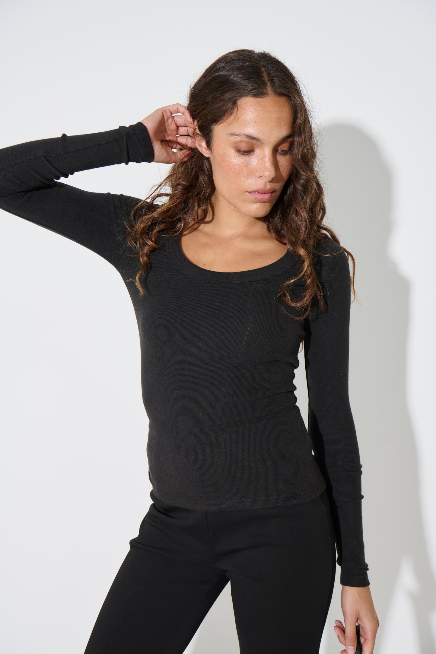 Giselle Long Sleeve Black - FINAL SALE