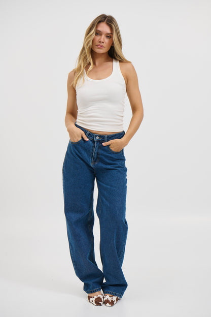 Andie Jean Mid Blue