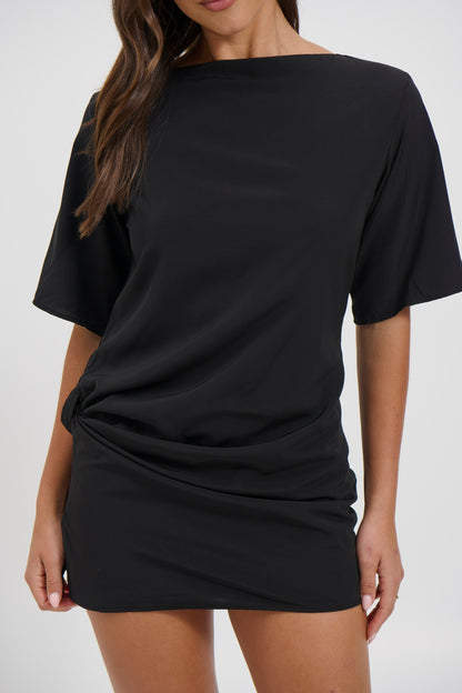 Aire Mini Dress Black - FINAL SALE