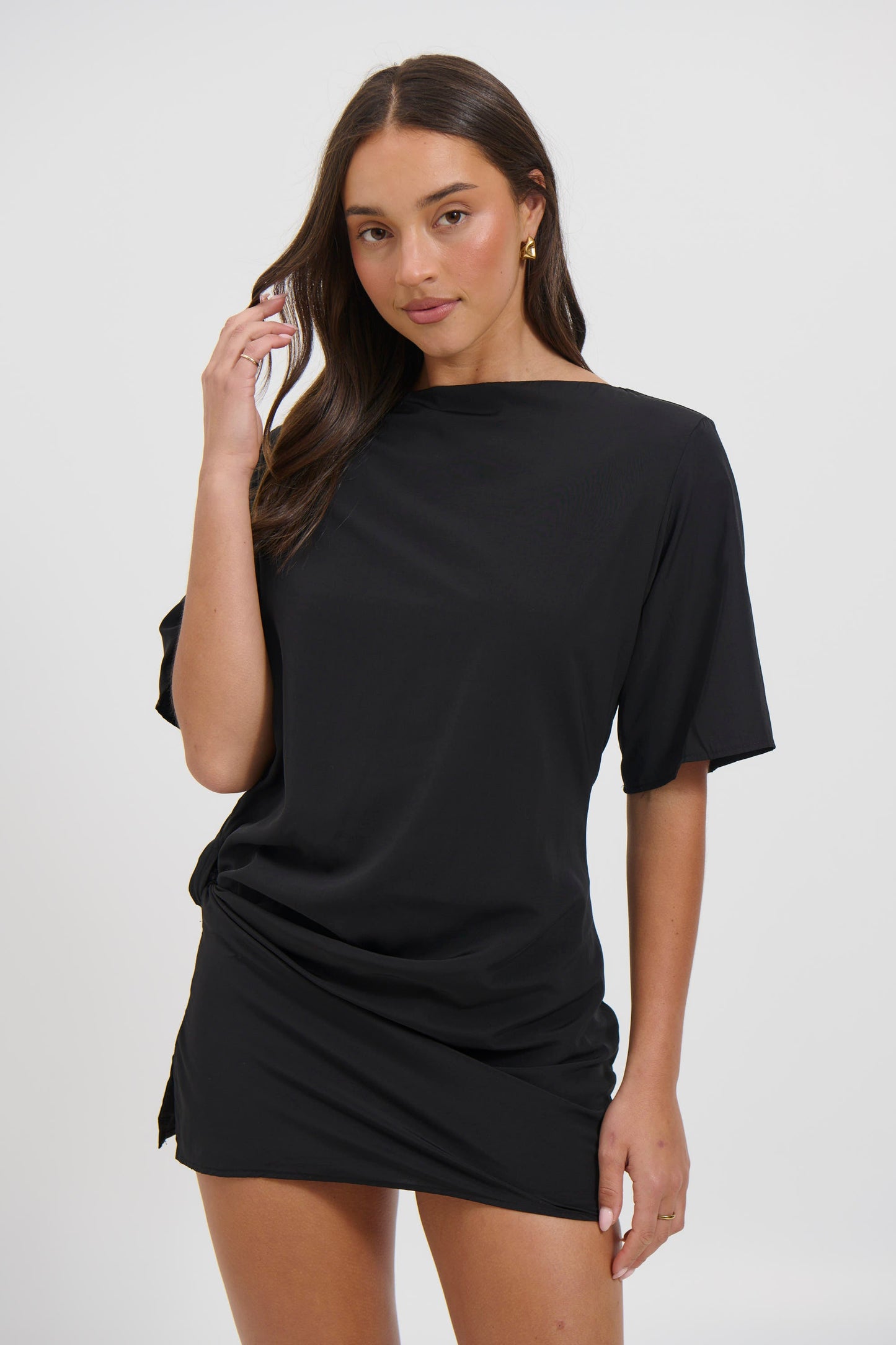 Aire Mini Dress Black - FINAL SALE