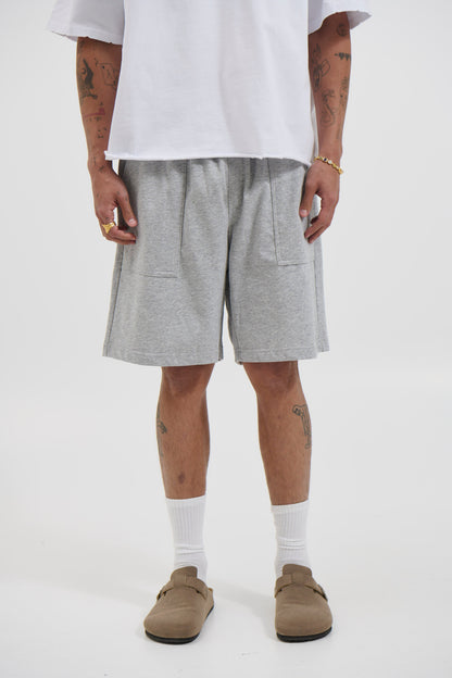 Jude Jersey Short Grey