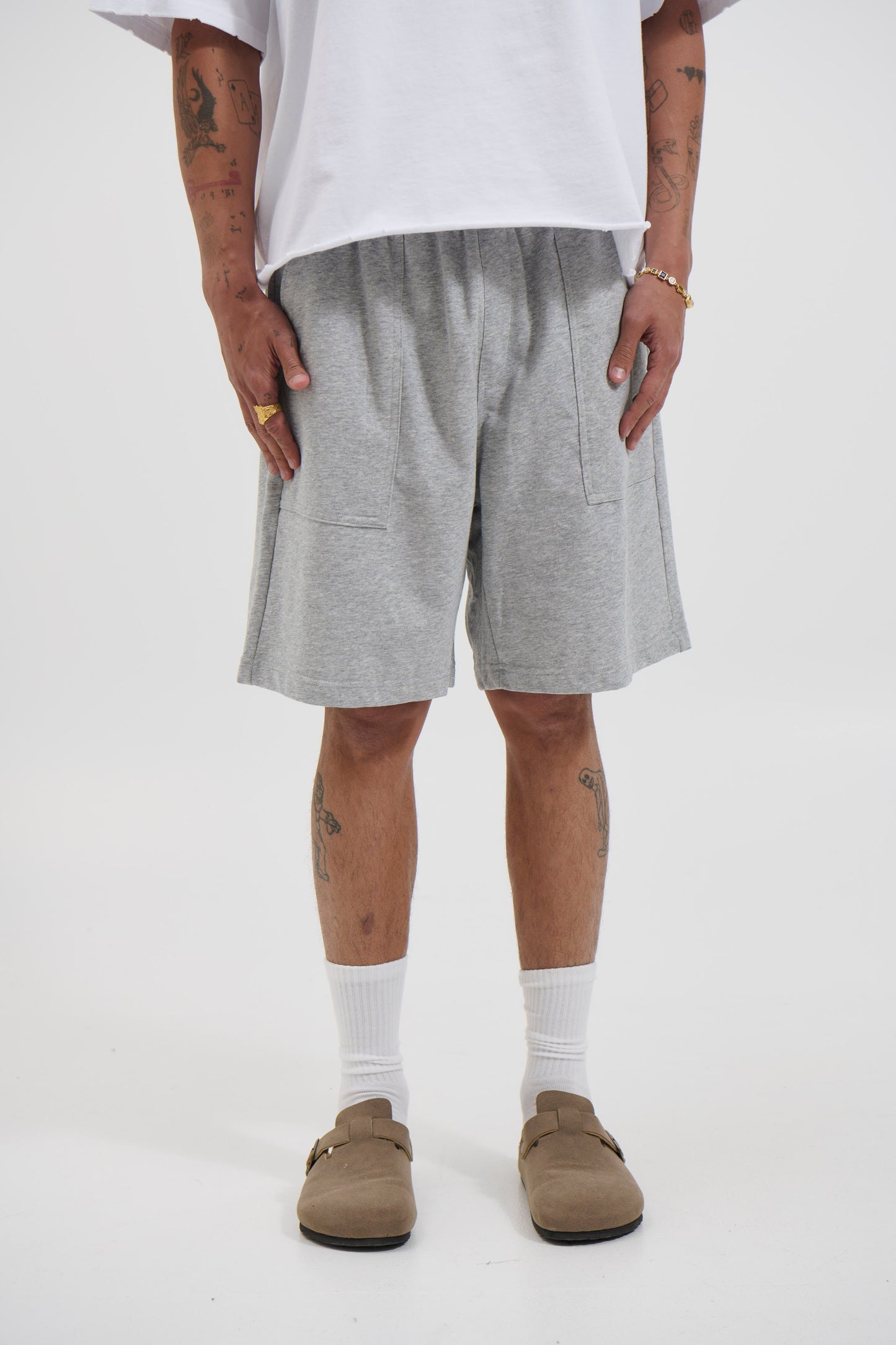 Jude Jersey Short Grey