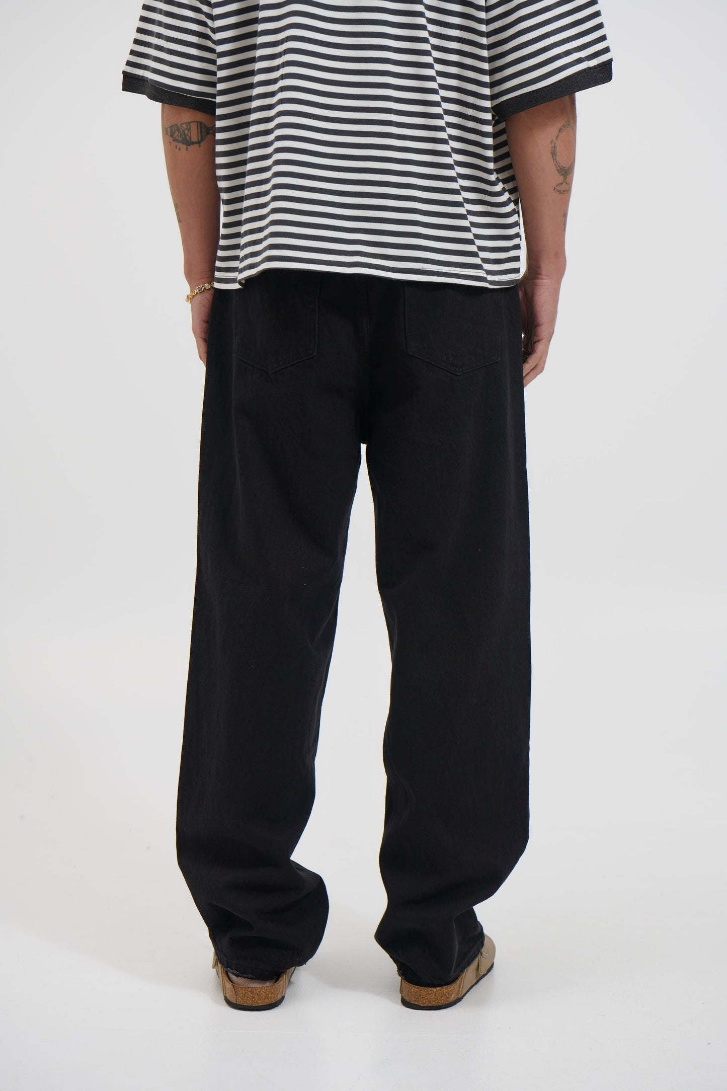 Louis Baggy Denim Black