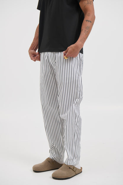 Locky Straight Pant Stripe - FINAL SALE