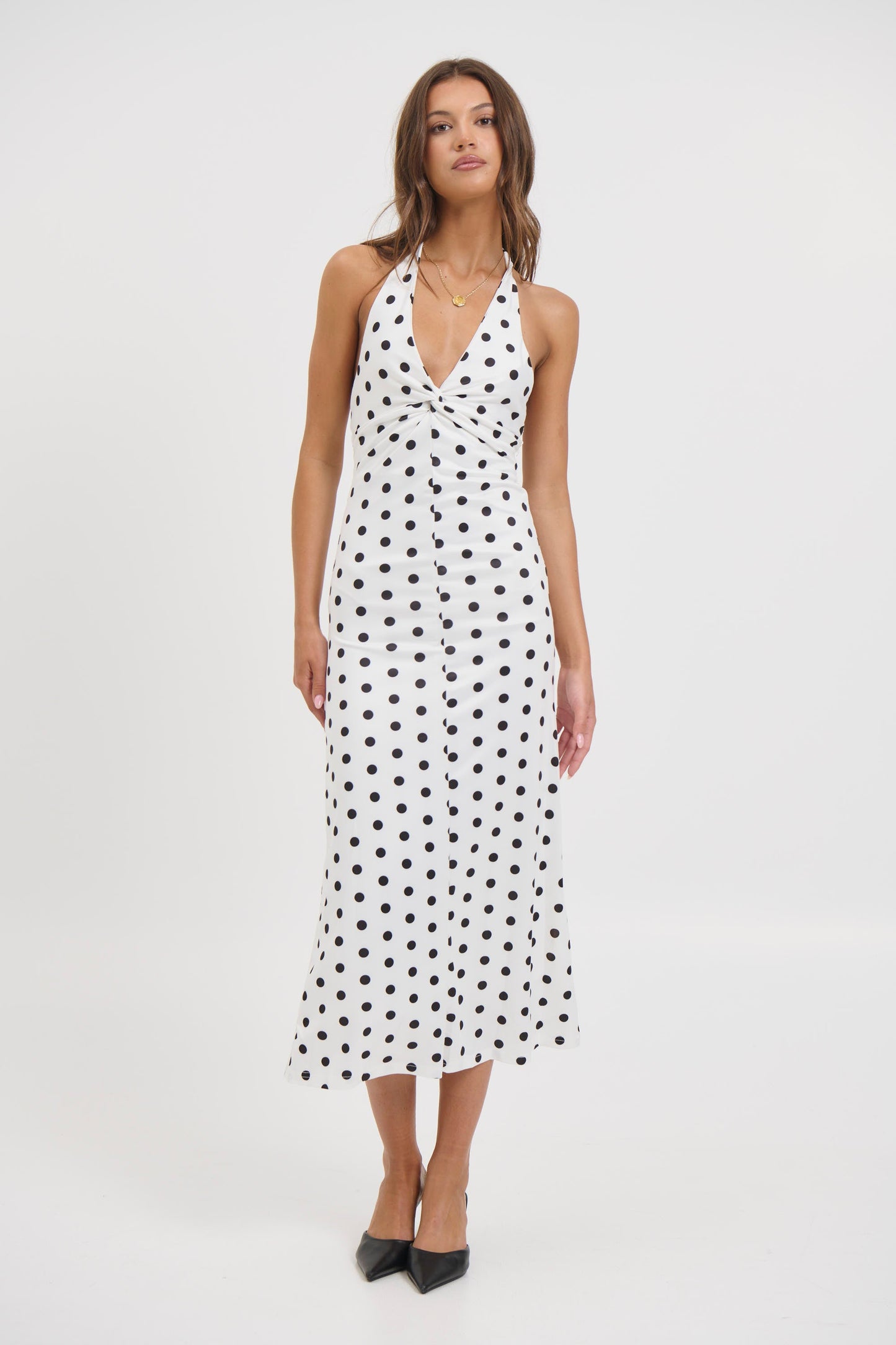 Lara Maxi Dress White - FINAL SALE