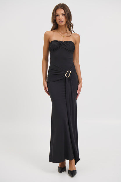 Kelly Maxi Dress Black - FINAL SALE