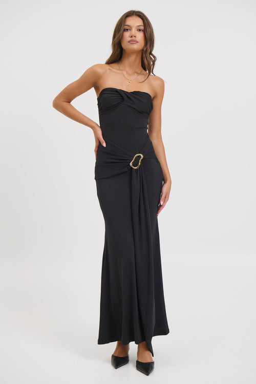 Kelly Maxi Dress Black - FINAL SALE
