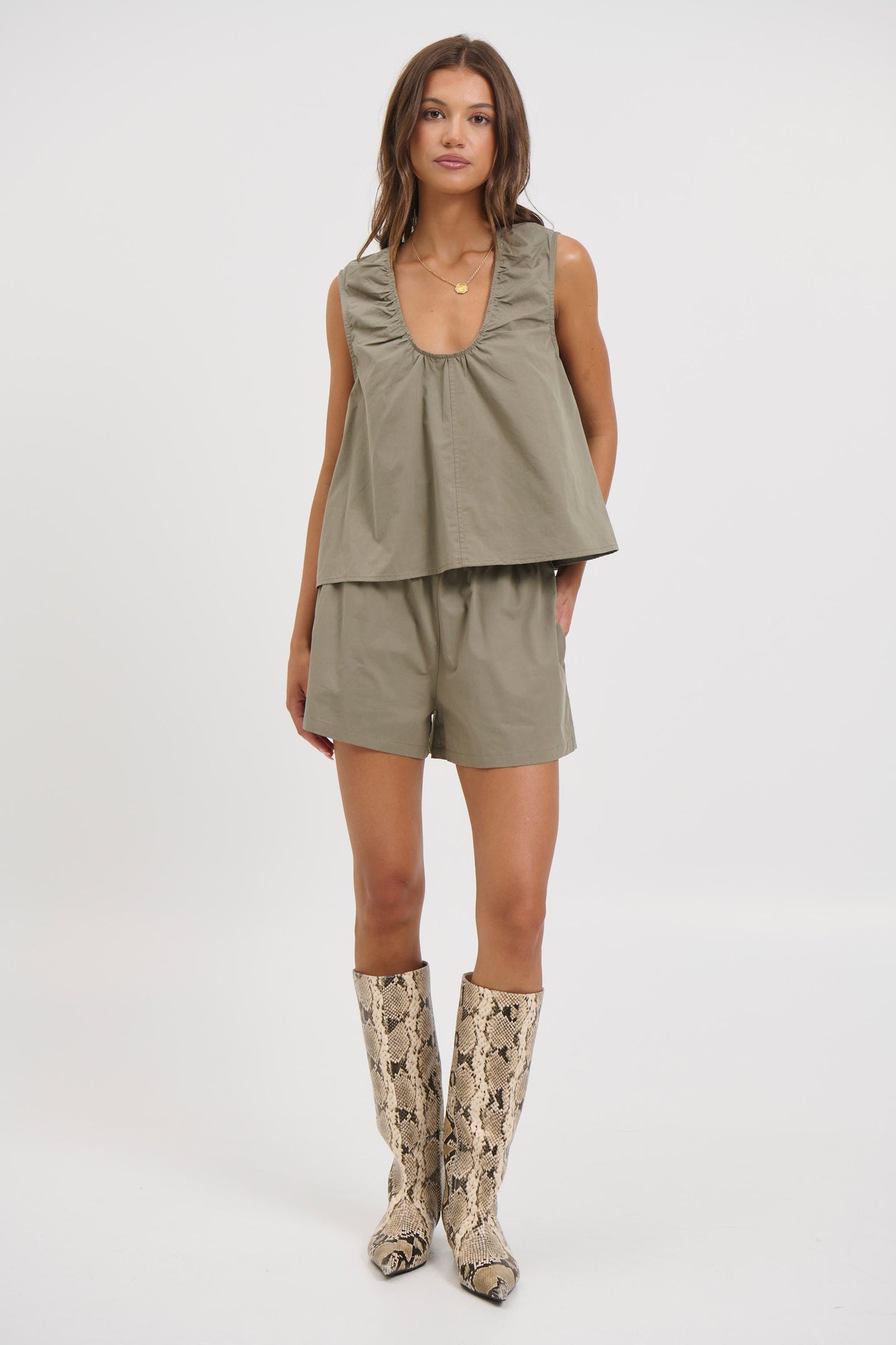Kyla Short Khaki