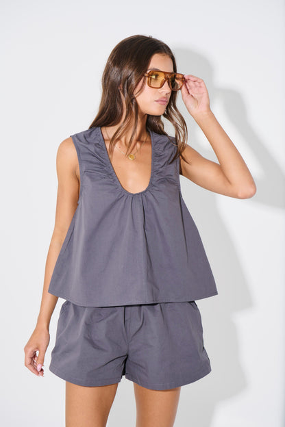 Kyla Short Charcoal
