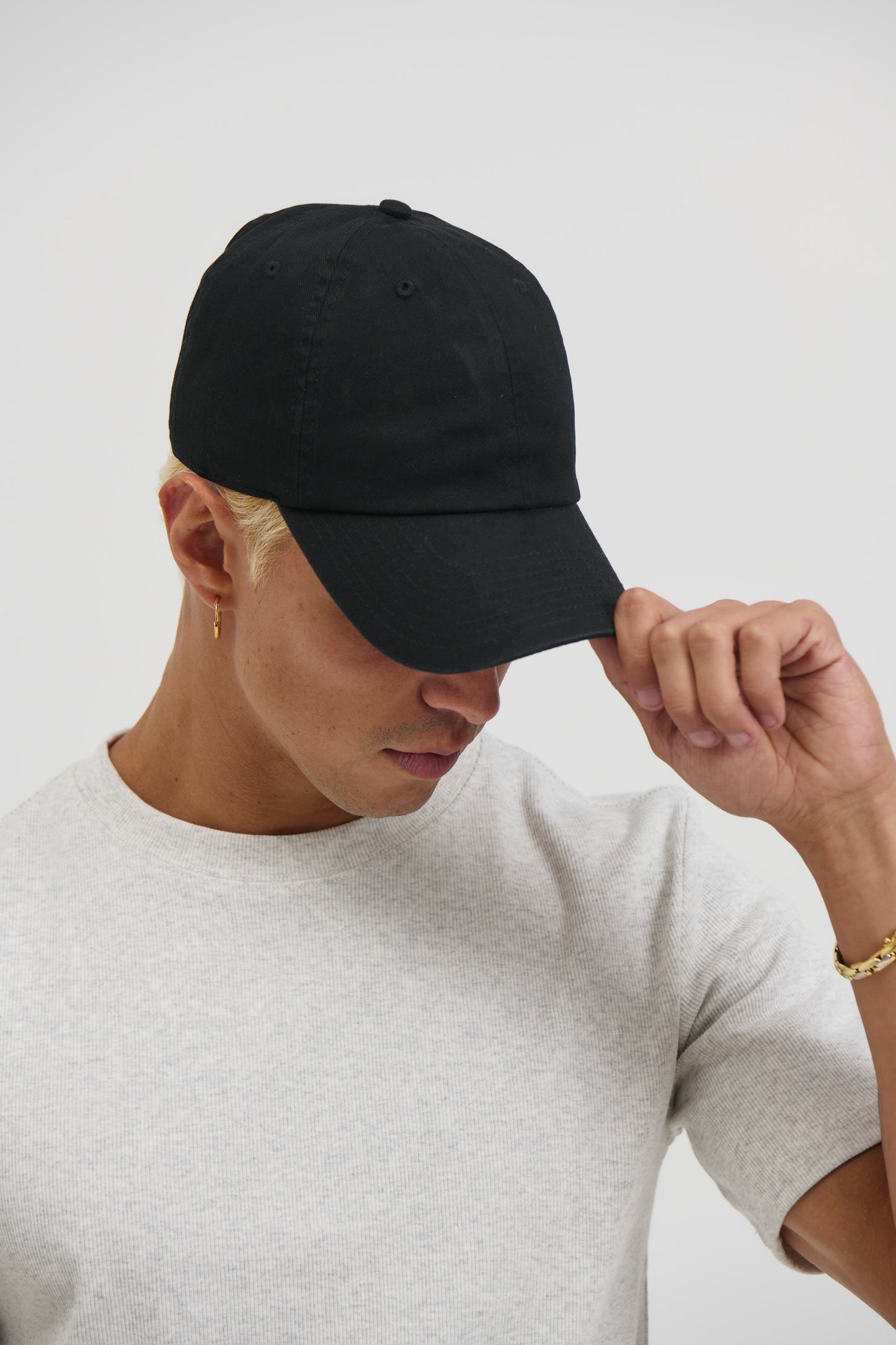 Classic Vintage Clean Up Cap Black