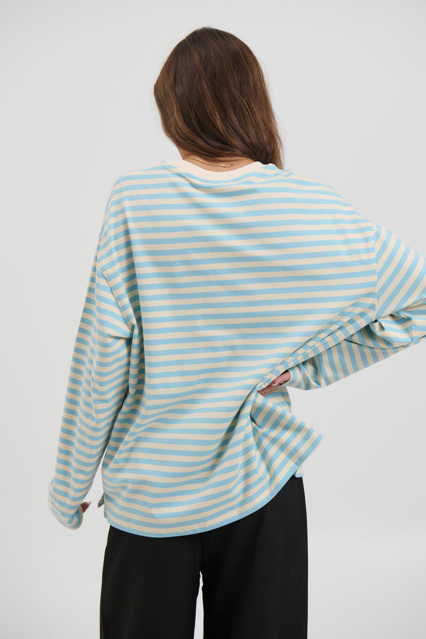 Asher Long Sleeve Sky - FINAL SALE