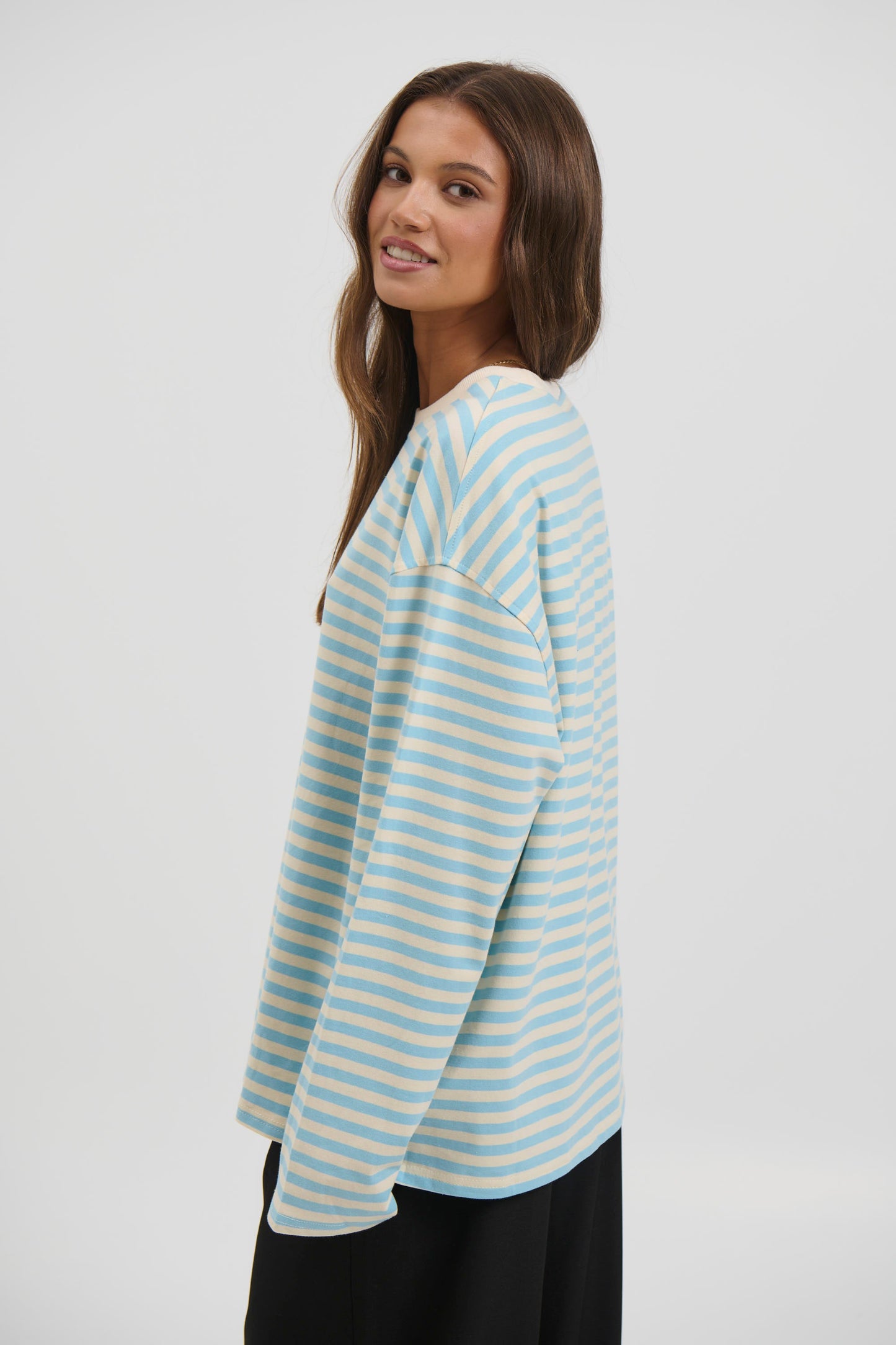 Asher Long Sleeve Sky - FINAL SALE