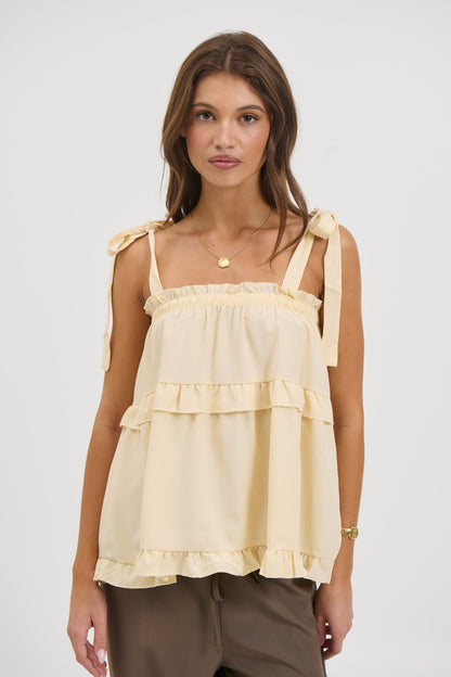 Hailey Top Lemon