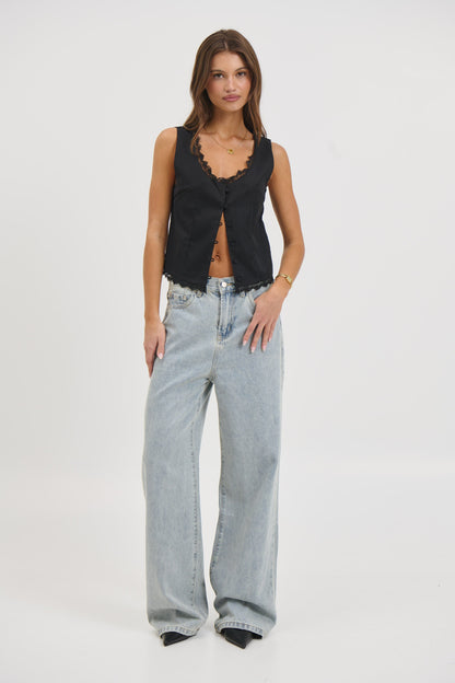 Cadia Top Black