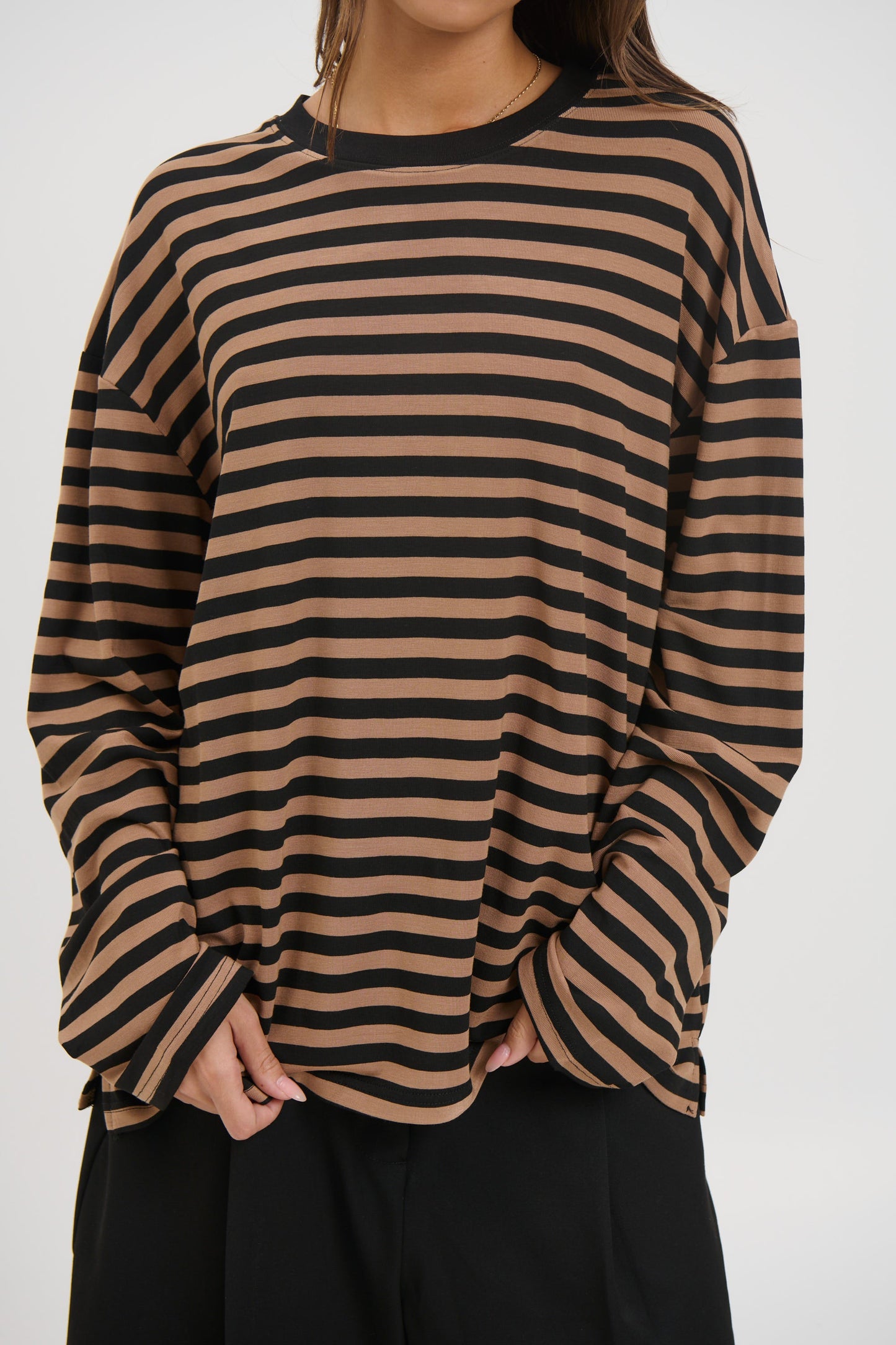 Jaida Long Sleeve Mocha