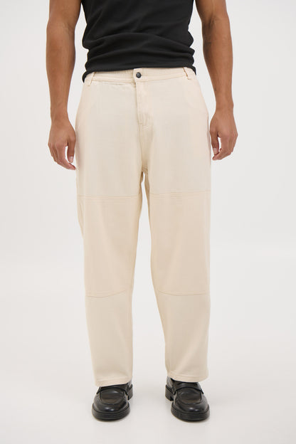 Cotton Drill Pant Beige