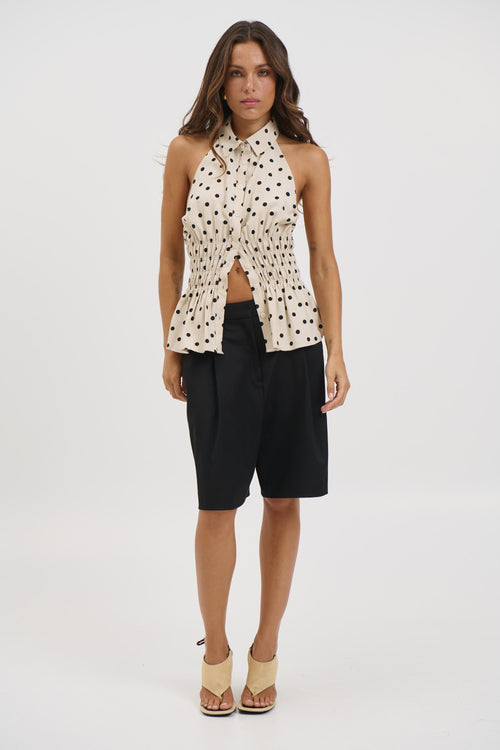 Kristal Top Polka Dot