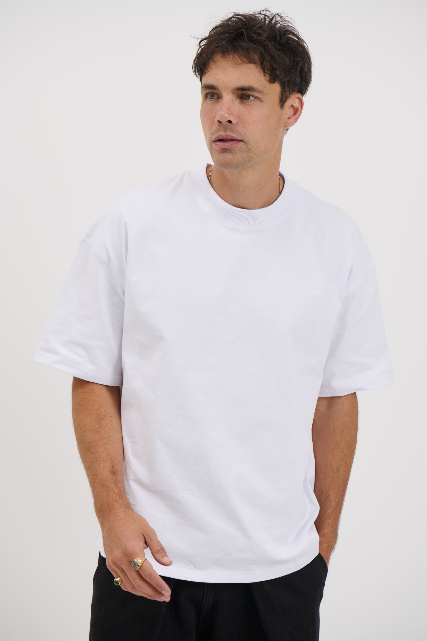 Cotton Box Tee White - FINAL SALE