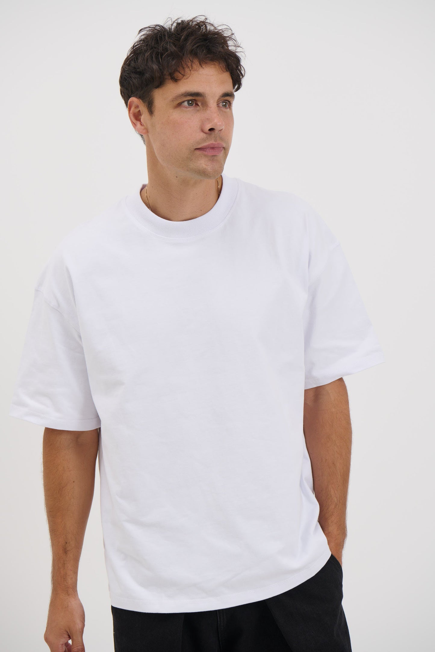 Cotton Box Tee White - FINAL SALE