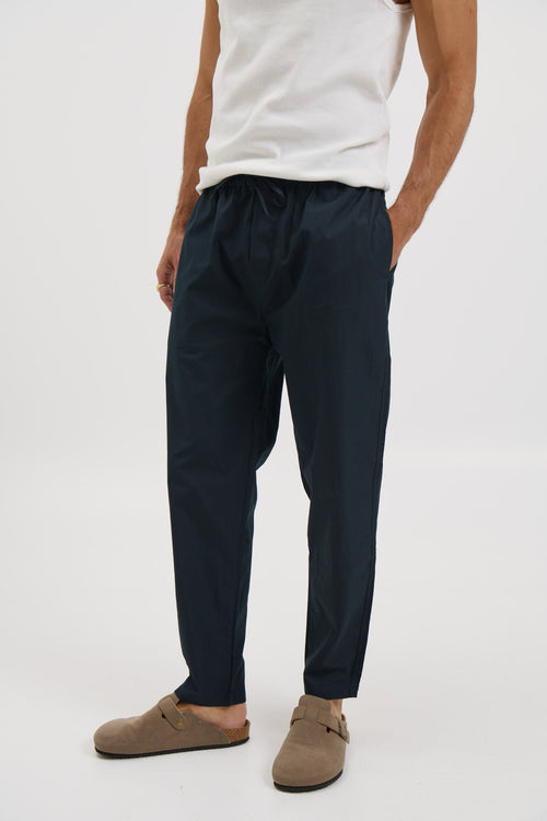 Locky Straight Pant Navy