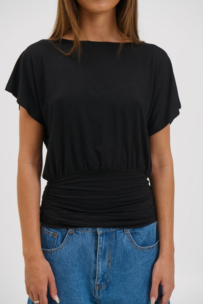 Chelsea Top Black