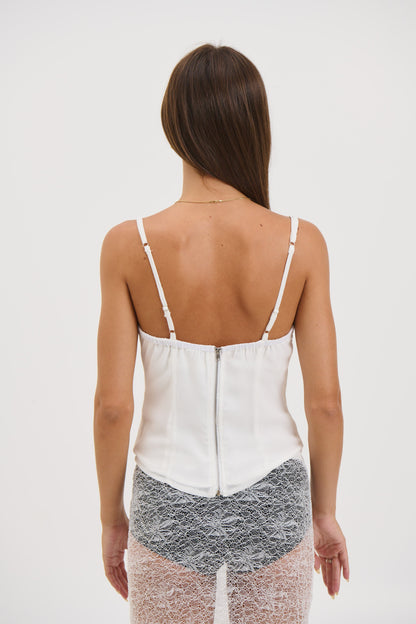 Crete Cami White