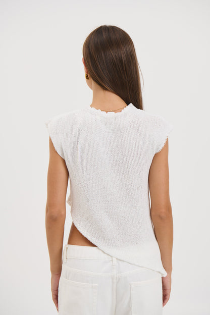 Cassie Top White