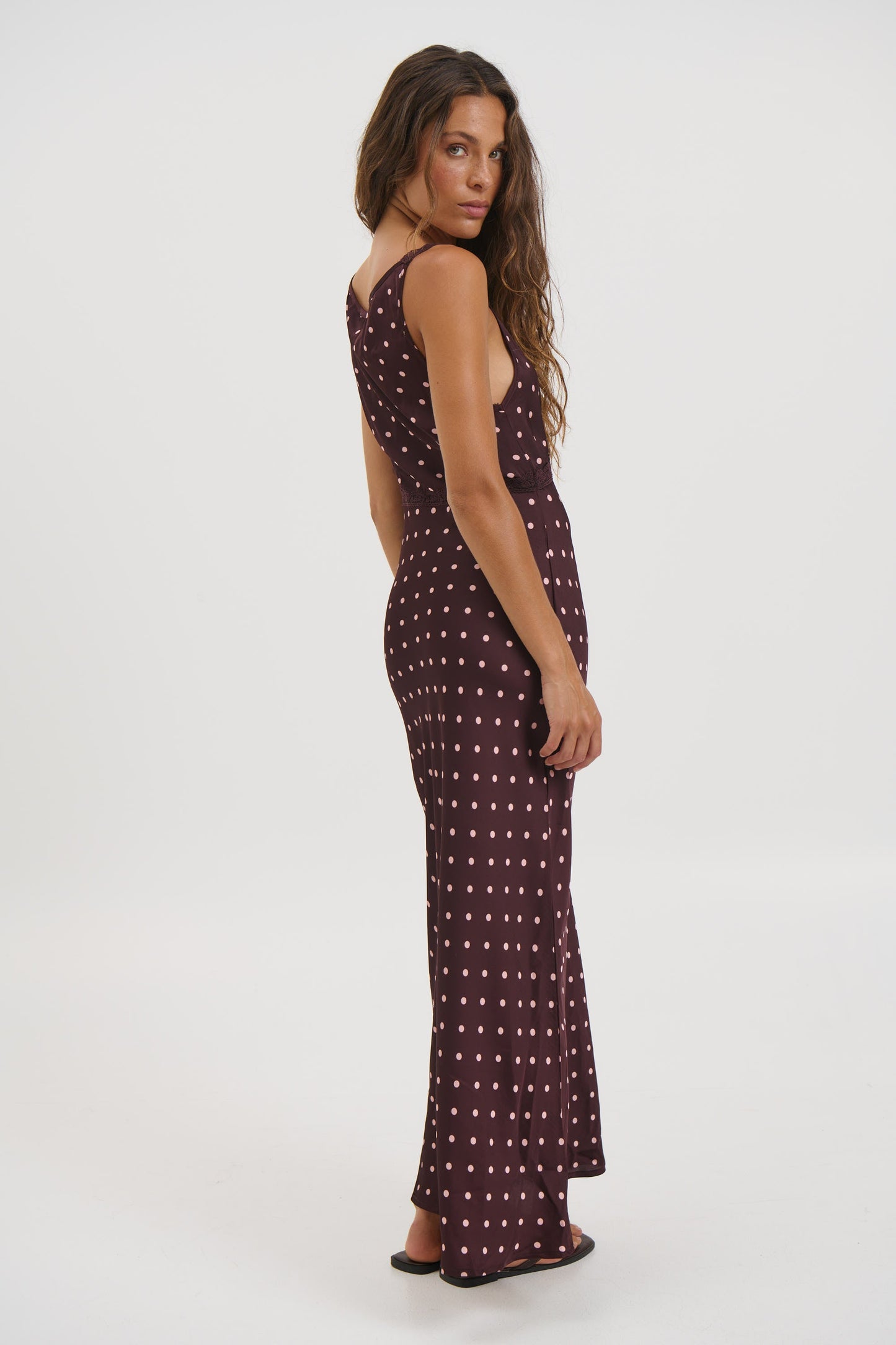 Bailey Maxi Dress Dark Chocolate