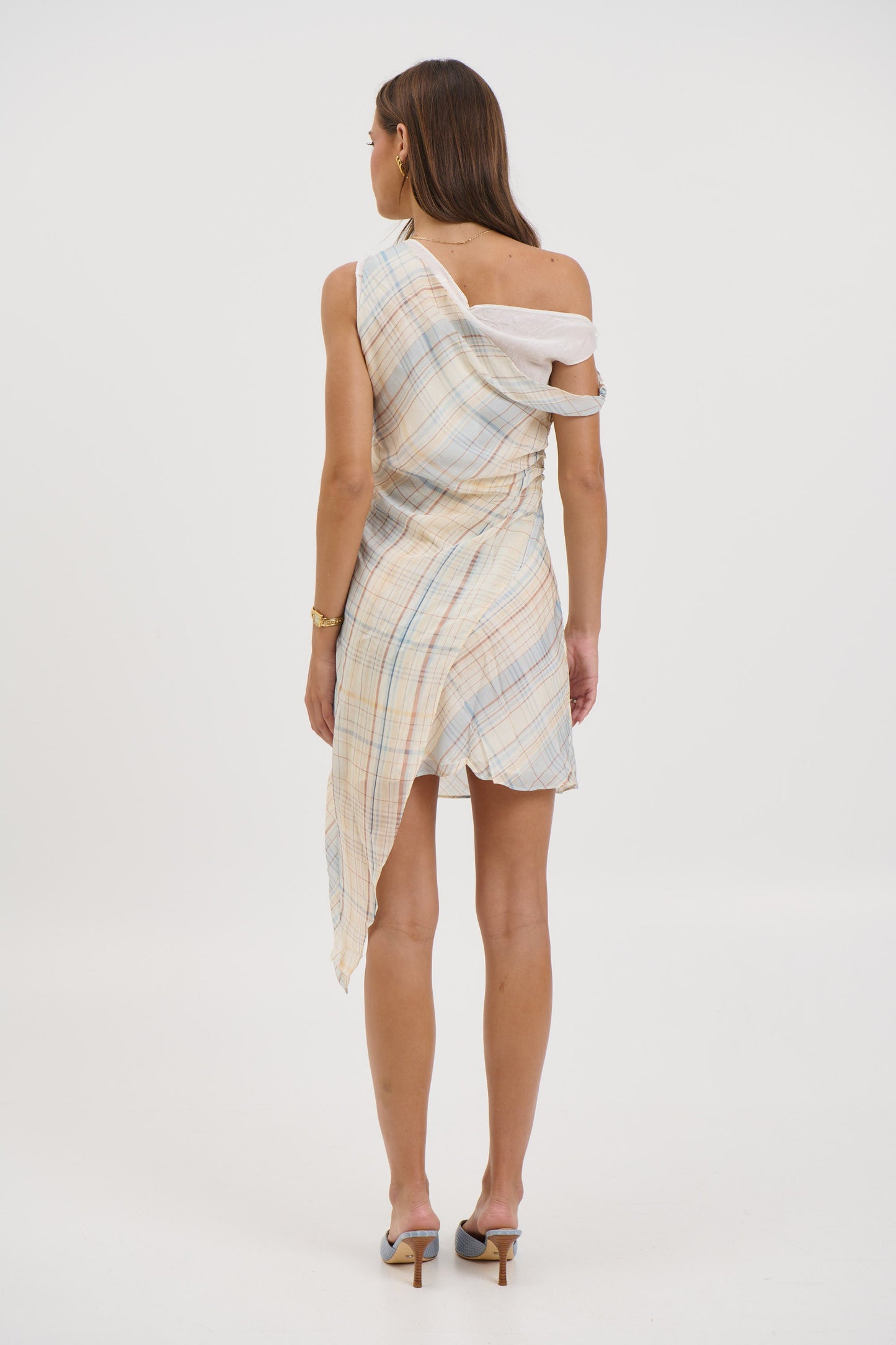 Avni Mini Dress Beige - FINAL SALE