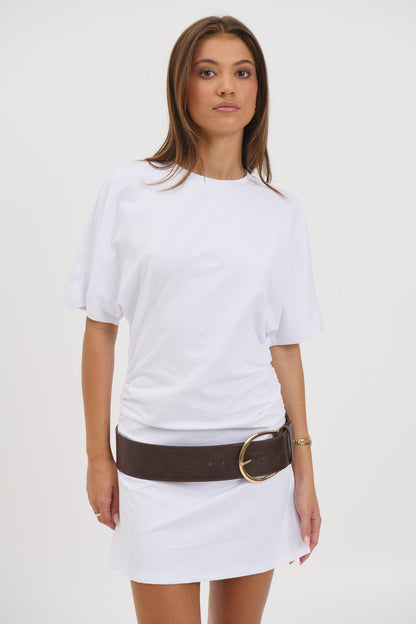 Kea Mini Dress White
