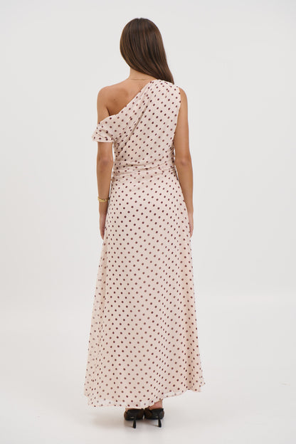 Jerri Maxi Dress Beige