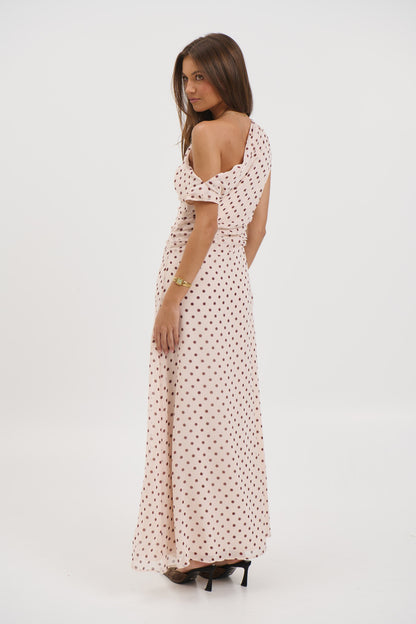 Jerri Maxi Dress Beige