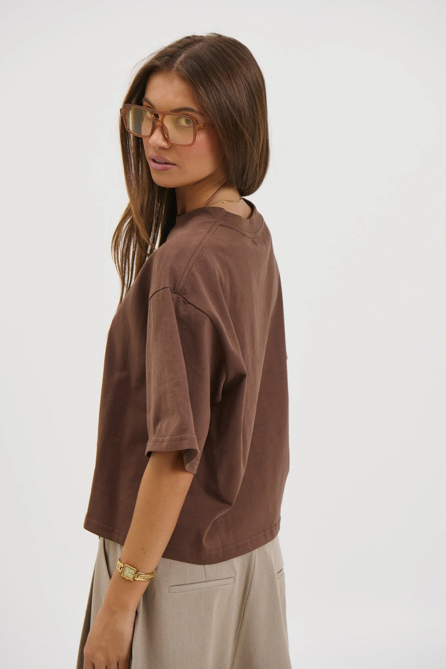 Carmen Top Chocolate