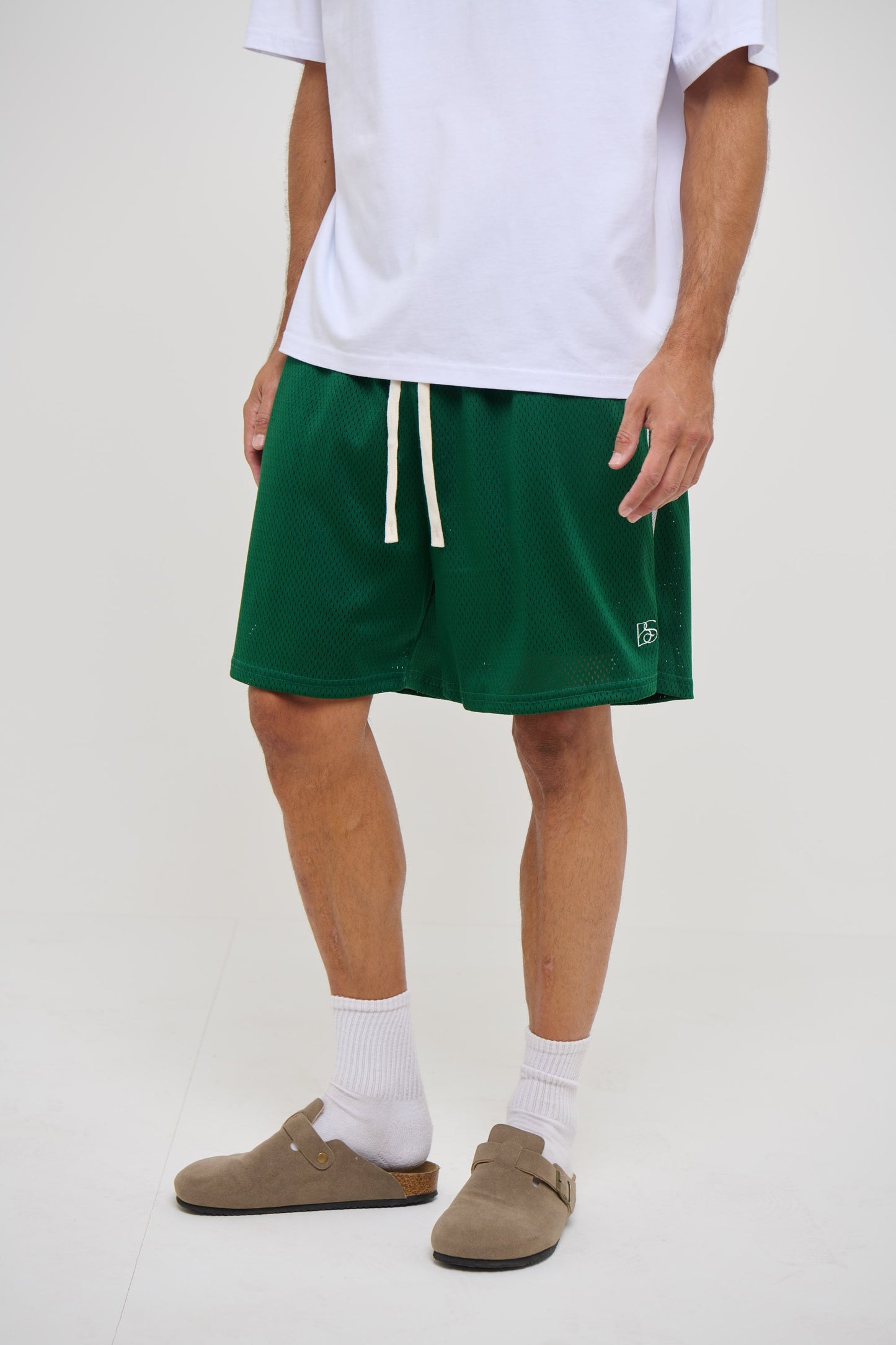 Julian Mesh Short Emerald
