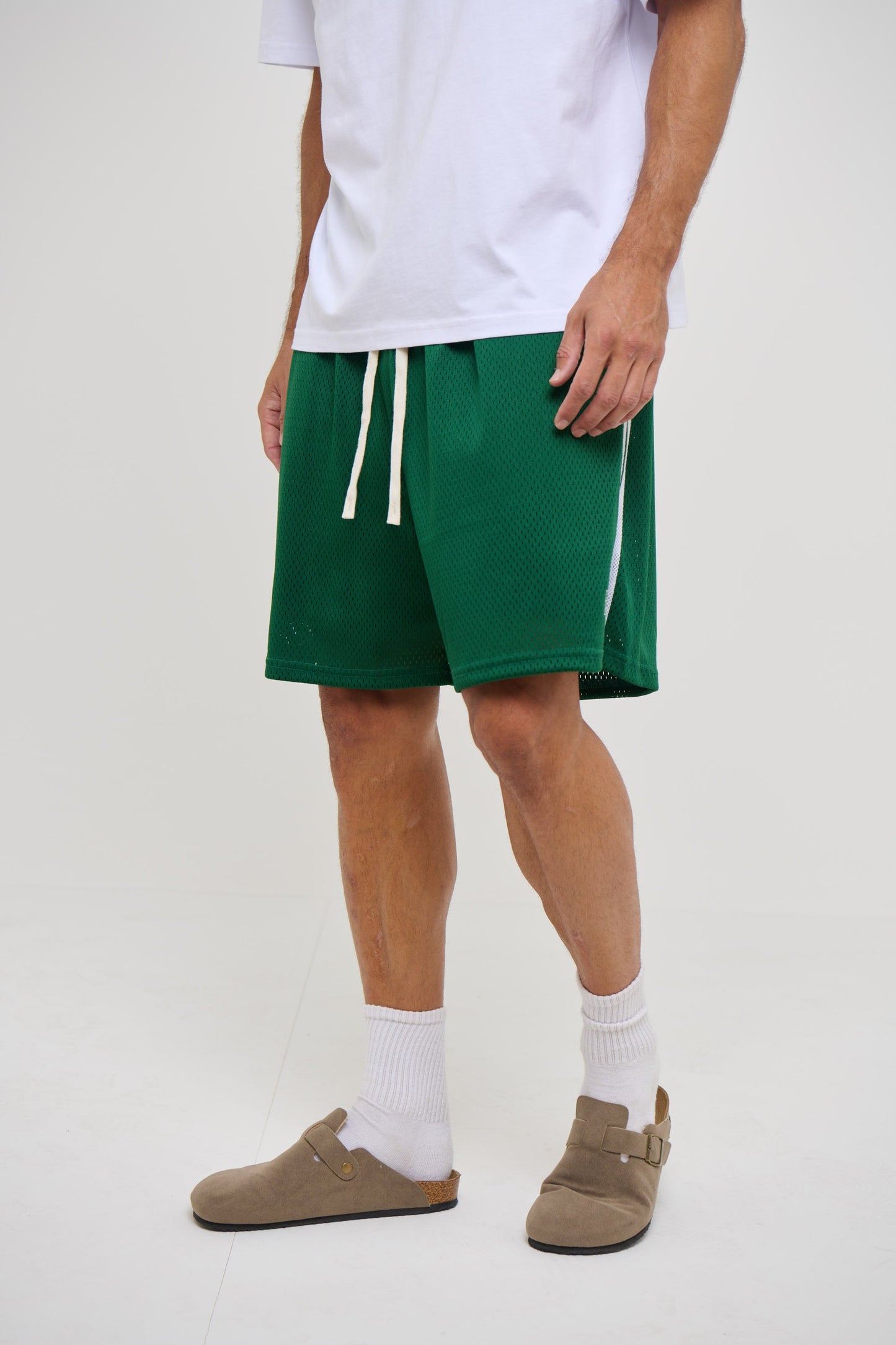 Julian Mesh Short Emerald